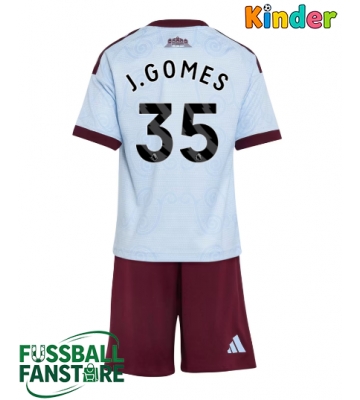 Aston Villa Joao Gomes #35 Replik 3rd trikot Kinder 2026-27 Kurzarm (+ Kurze Hosen)
